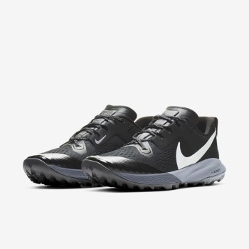 Nike Air Zoom Terra Kiger 5 - Női Futócipő - Fekete/Szürke/Szürke